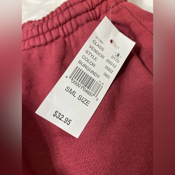 NWT Small Mens PacSun Red Volley Shorts w/ Pockets & Drawstring Waist - Picture 9 of 9